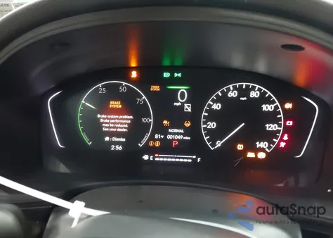 2025 Honda Civic Hybrid Sport/Sport Touring z USA, uszkodzony, nr VIN 2HGFE4F81SH346638